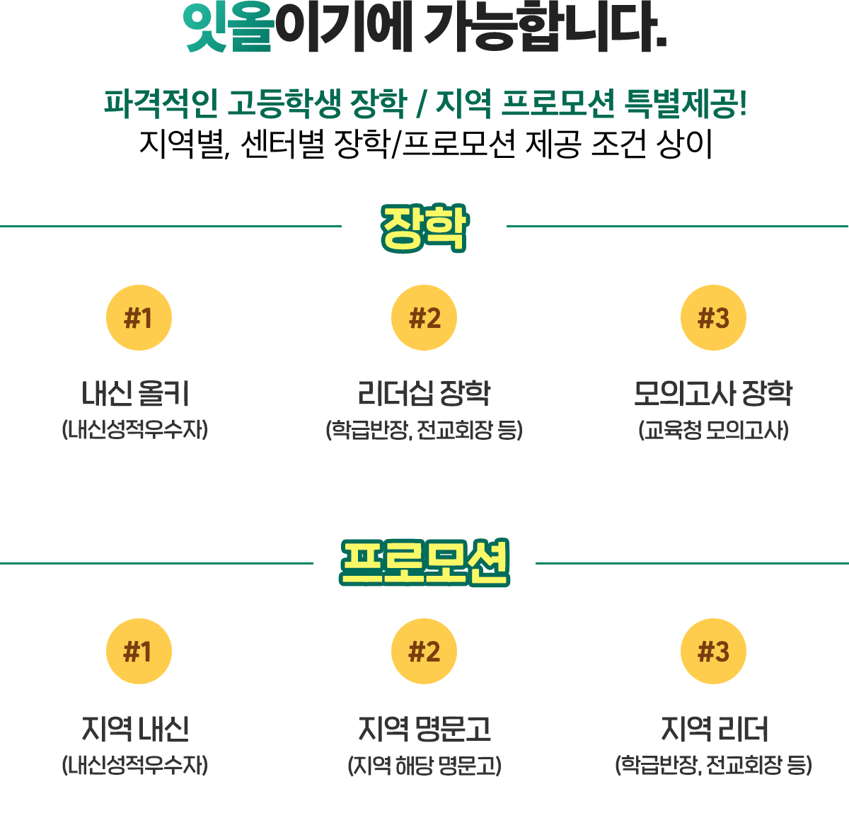 잇올이기에 가능합니다